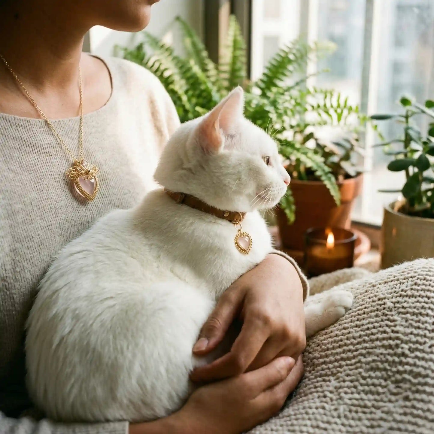 The Pulse | Rose Quartz "Heart-to-Heart" Set