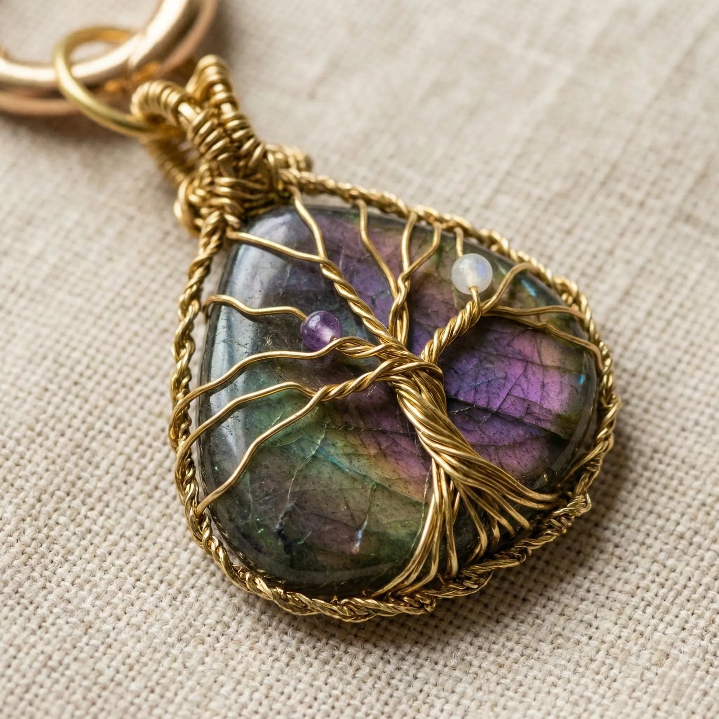 The Masterpiece | Labradorite "Deep-Roots" Set
