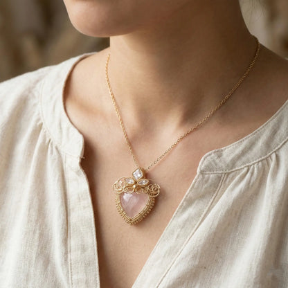 The Pulse | Rose Quartz "Heart-to-Heart" Set