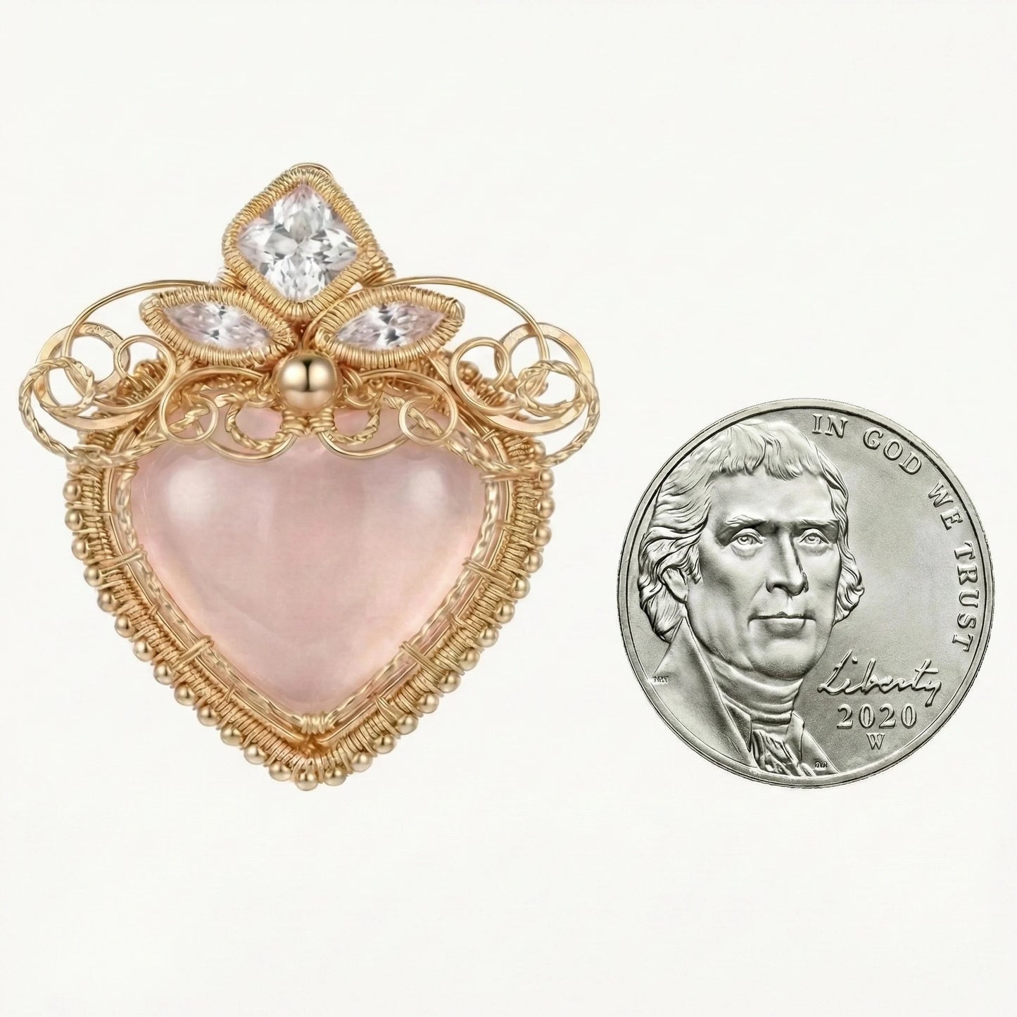 The Pulse | Rose Quartz "Heart-to-Heart" Set