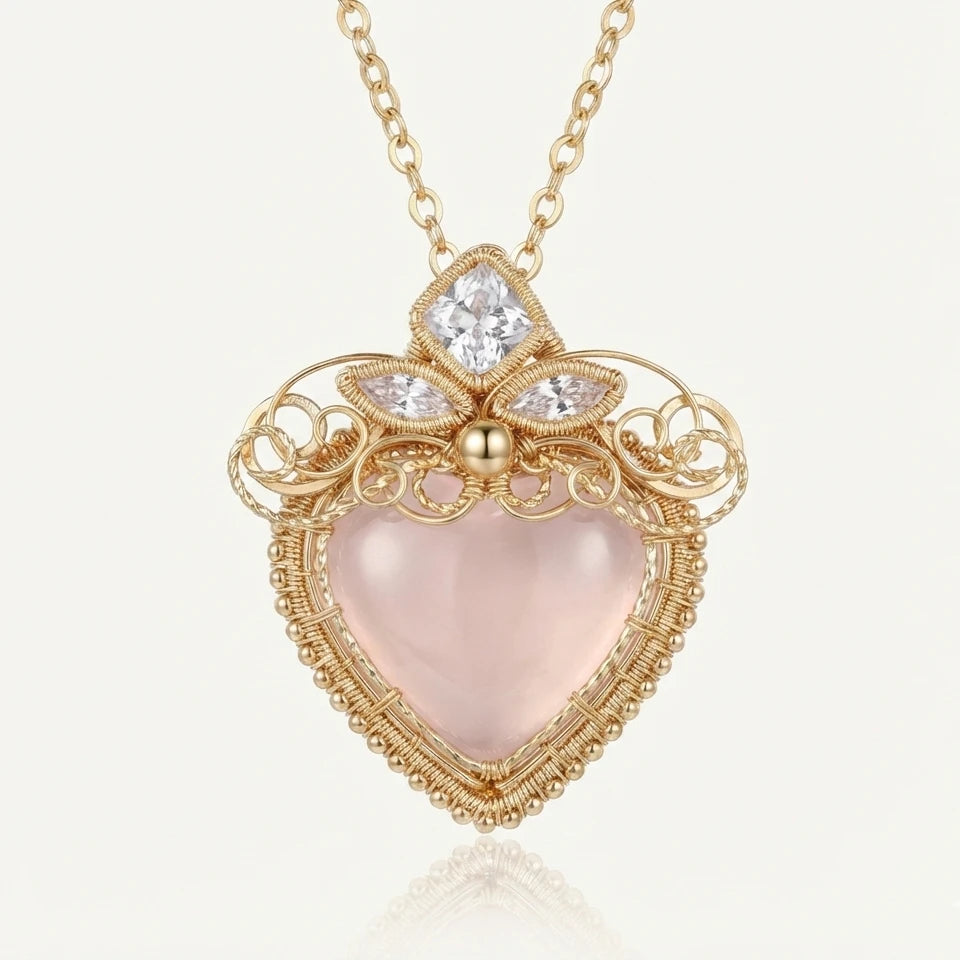 The Pulse | Rose Quartz "Heart-to-Heart" Set