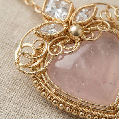 The Pulse | Rose Quartz "Heart-to-Heart" Set